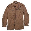 German Navy Tan Work Jacket - Medium/Large XLong - German Army Surplus - Field Shirts