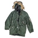 Golden Fleece N-3B Olive Cold Weather Parka - Large - Army & Outdoors - Parkas