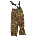 Italian Army Vegetato Wet Weather Trousers - 54, Large - Italian Army Surplus - Rain Trousers