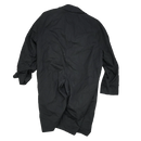 London Fog Black All Weather Coat - 46R, XLarge - Army & Outdoors - Great Coats