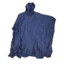 Military Style Blue Poncho - Army & Outdoors - Rain Jackets