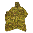 Multi Camo Poncho - Large - Film Production Used - Ponchos