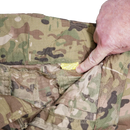Multi Camo Trousers with Knee Reinforcement - Small - Army & Outdoors - Combat Trousers