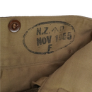 NZ Army 1950s Wool Battle Dress Trousers - Small - New Zealand Army Surplus - Dress Trousers