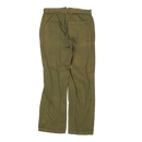 NZ Army 1970s Olive Trousers - Small - New Zealand Army Surplus - Dress Trousers