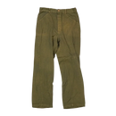NZ Army 1970s Olive Trousers - Small - New Zealand Army Surplus - Dress Trousers