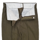 NZ Army 1980s Service Dress Trousers - 80cm, Medium - New Zealand Army Surplus - Dress Trousers