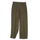 NZ Army 1980s Service Dress Trousers - 80cm, Medium - New Zealand Army Surplus - Dress Trousers