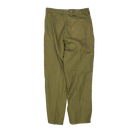 NZ Made 1970s Olive Trousers - Small - New Zealand Army Surplus - Dress Trousers