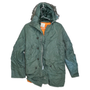 Olive N-3B Extreme Cold Weather Jacket - Large - Army & Outdoors - Parkas