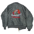 P-40 Flying Tigers MA-1 Grey Flight Jacket - 2XLarge - Rothco - Flight Jackets