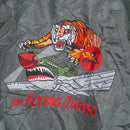 P-40 Flying Tigers MA-1 Grey Flight Jacket - 2XLarge - Rothco - Flight Jackets