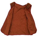 Production Made Brown Fleece Vest - Small - Film Production Used - Vests