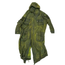 Production Made Olive Canvas Parka with Hood - 3XLarge - Film Production Used - Parkas