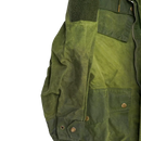 Production Made Olive Canvas Parka with Hood - Large - Film Production Used - Parkas