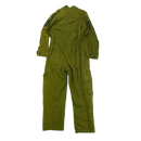Production Made Olive Coveralls - Large, Item 1 - Film Production Used - Overalls