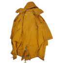 Production Made Yellow Canvas Parka with Hood - Large - Film Production Used - Parkas