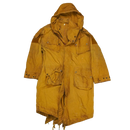 Production Made Yellow Canvas Parka with Hood - Large - Film Production Used - Parkas