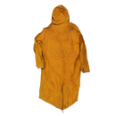 Production Made Yellow Canvas Parka with Hood - Medium