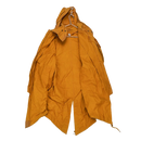 Production Made Yellow Canvas Parka with Hood - Medium
