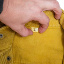 Production Made Yellow Coveralls - Large - Film Production Used - Overalls