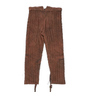 Production Quilted Oilskin-like Pants - Large - Film Production Used - Work Trousers