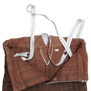 Production Quilted Oilskin-like Pants - Large - Film Production Used - Work Trousers