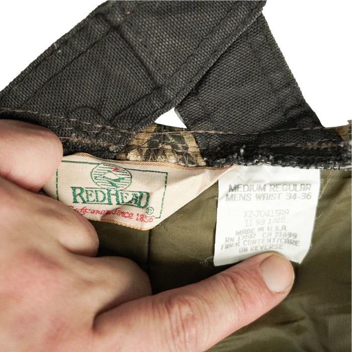 Real Tree Insulated Overalls by ReadHead - Made in USA - Medium Regular ...