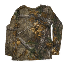 Realtree Women's Camo V-Neck Long Sleeve T-Shirt - Large - Army & Outdoors - Camouflage T-Shirts