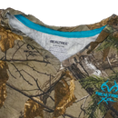 Realtree Women's Camo V-Neck Long Sleeve T-Shirt - Large - Army & Outdoors - Camouflage T-Shirts