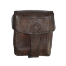 Romanian Army Leather Cartridge Pouch - Romanian Army Surplus - Pouches