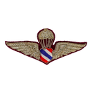 Royal Thai Police Basic Parachute Wing badge - Army & Outdoors - Flags, Badges & Insignia