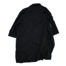 Sears Black Trench Coat - Small