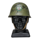 Serbian M59/85 Helmet with Graffiti - Serbian Army Surplus - Helmets