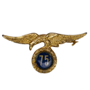 Spanish Parachute Jump Number Badge for 75 Jumps
