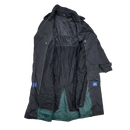 Stafford Black Double Breasted Trench Coat- 40L, Medium - Army & Outdoors - Great Coats