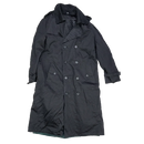 Stafford Black Double Breasted Trench Coat- 40L, Medium - Army & Outdoors - Great Coats