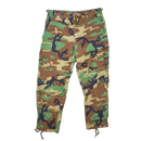 Tru-Spec Woodland Ripstop BDU Trousers - Large Regular - Tru-Spec - Combat Trousers