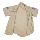 US Air Force 1960s Khaki Short Sleeve Shirt - Small, Item 4