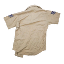 US Air Force 1960s Khaki Short Sleeve Shirt - Small - US Air Force Surplus - Service Shirts