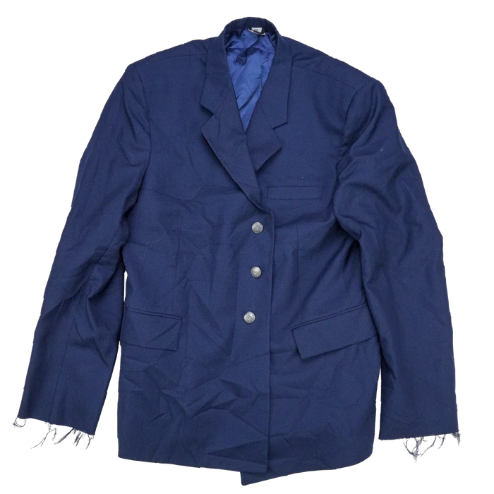 air force dress blues coat US Service Jacket Color:Wine Blue Ombre Mother of the Bride rosette Turn heads in this