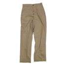 US Army 1940s Khaki Chino Trousers - 30x31, Small - US Army Surplus - Dress Trousers