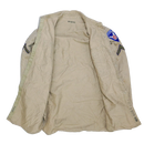 US Army 1950s Khaki Long Sleeve Shirt - 14.5x34, Small - US Army Surplus - Service Shirts