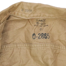 US Army 1950s Khaki Short Sleeve Shirt - Large - US Army Surplus - Service Shirts