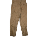 US Army 1960s Khaki Chino Trousers - 30R, Small