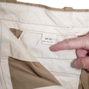 US Army 1960s Khaki Chino Trousers - 35x31, Medium - US Army Surplus - Dress Trousers