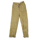 US Army 1970s Khaki Chino Trousers - 32x33, Medium - US Army Surplus - Dress Trousers