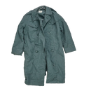 US Army 1970s Women's Olive Raincoat - 14R, Medium