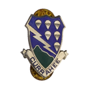 US Army 506th Infantry Regiment Unit Crest Pin