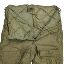 US Army Air Force WW2 Goose Down Lined Trousers - 38, Large - US Army Surplus - Winter Trousers